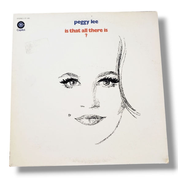 Peggy Lee- Is That All There Is?- LP  Capitol ST-8-0386 Shrink Vg - Picture 1 of 3